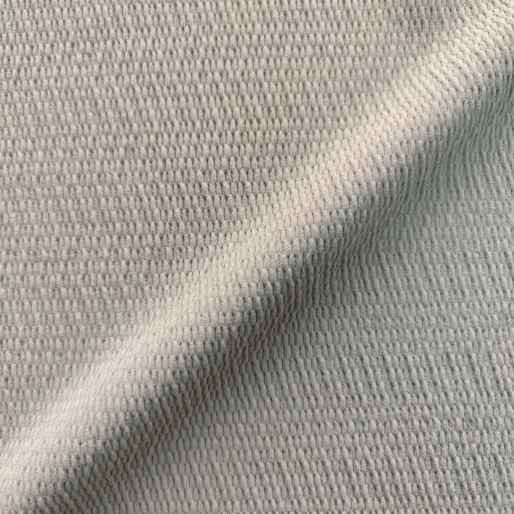 Polyester Spandex Bullet Zigzag Jacquard 210GSM for Garment Fabric