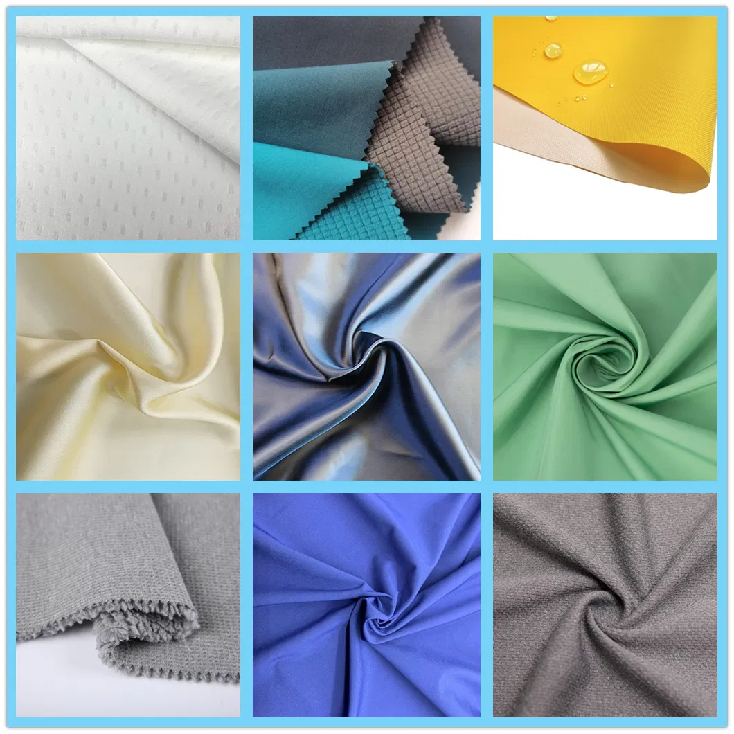 Four Way Stretch Softshell Polyester Recycled Scuba Knitting Bonded Fabric for Swimwear