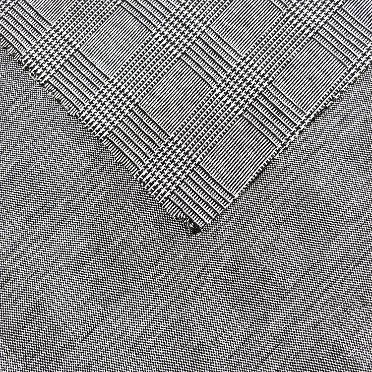 New Design Popular Men Suits Nr Ponte Di Roma Fabric 68%Rayon White Printed Fabric