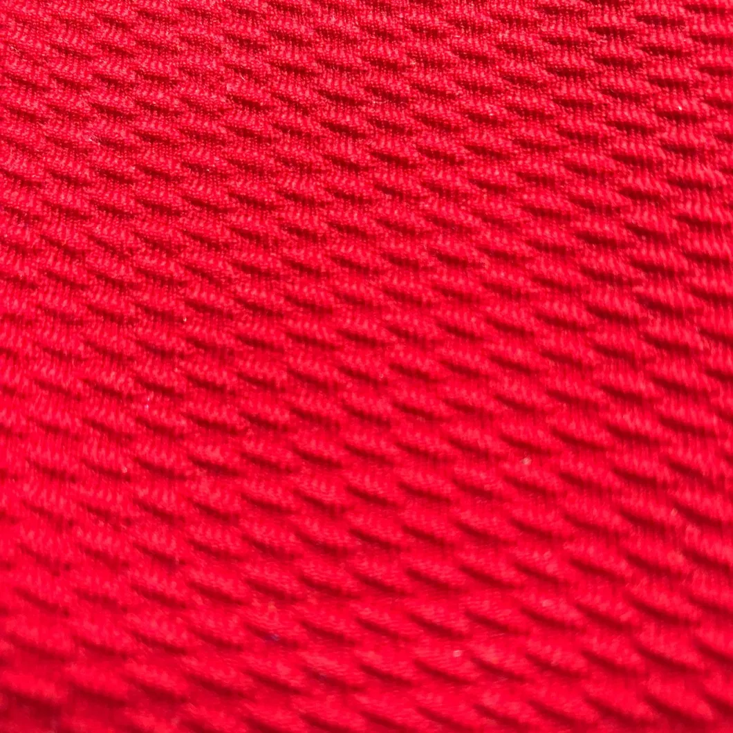 No MOQ Nylon Spandex Solid Custom Jacquard Plain Dyed Bullet Resistant Liverpool Knit Fabric for Bows Strip