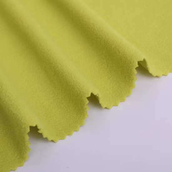 Double Side Brush One Side Anti Pill Fleece Fabric