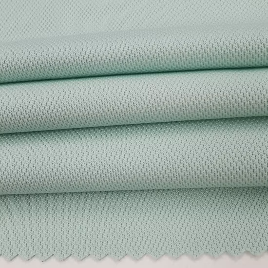 China Factory Popular Solid Color Custom Spandex Polyester Rib Fabric Knitted Fabric Breathable Soft Comfortable for T